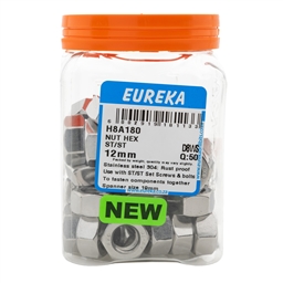 H8A180 - Hex Nut ST/ST
